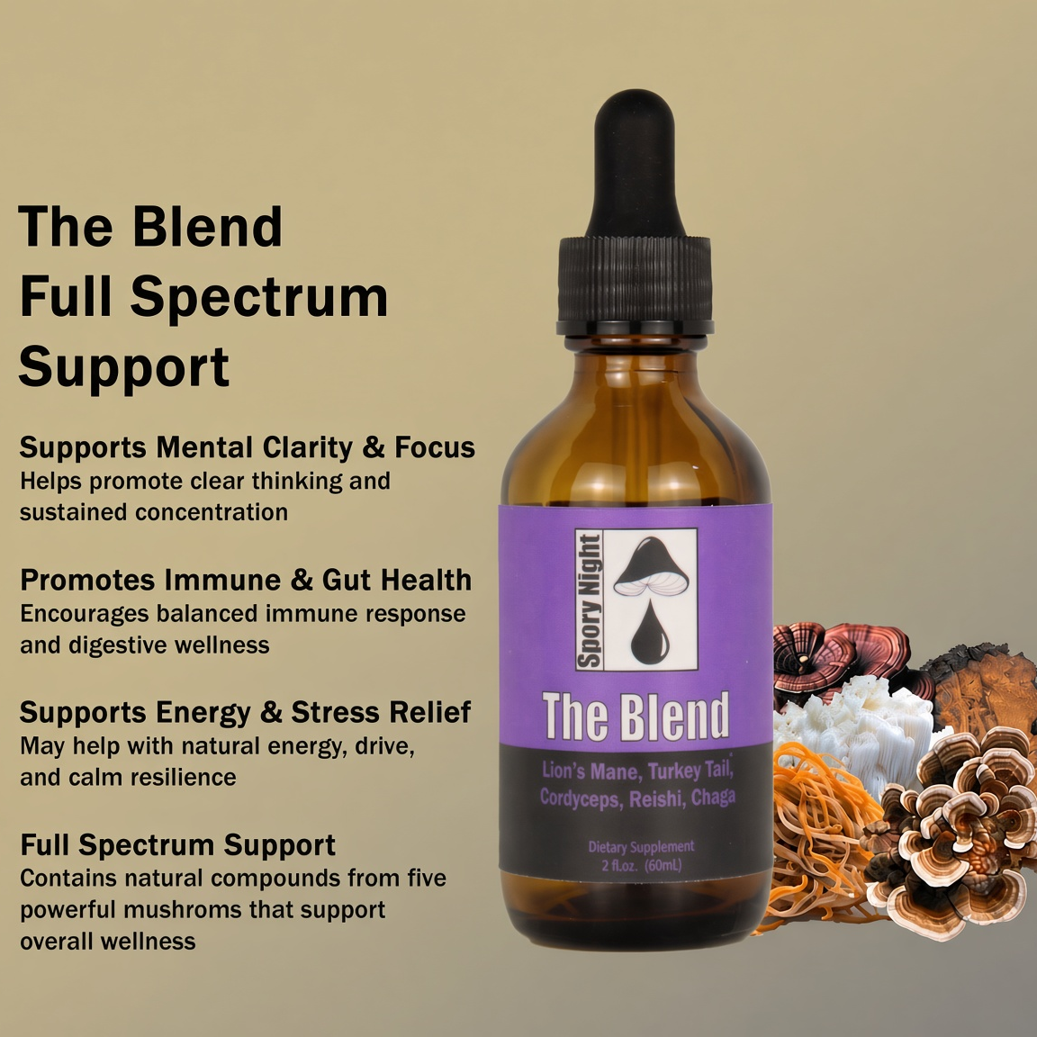 The Blend Tincture (2fl.oz.)