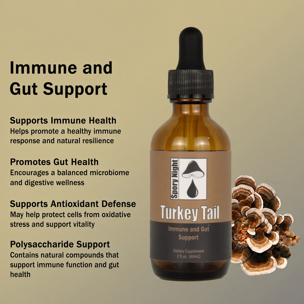 Turkey Tail Tincture (2fl.oz.)